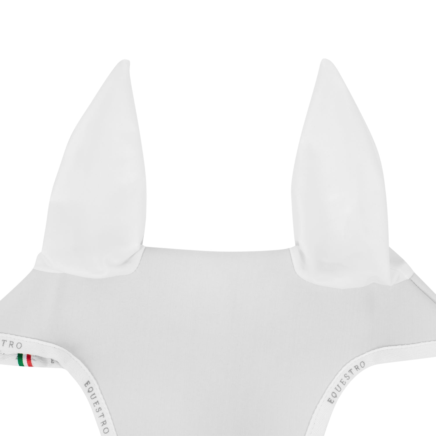 Equestro cuffietta modello gp con attacco al chiudibocca - Colore WHITE/WHITE