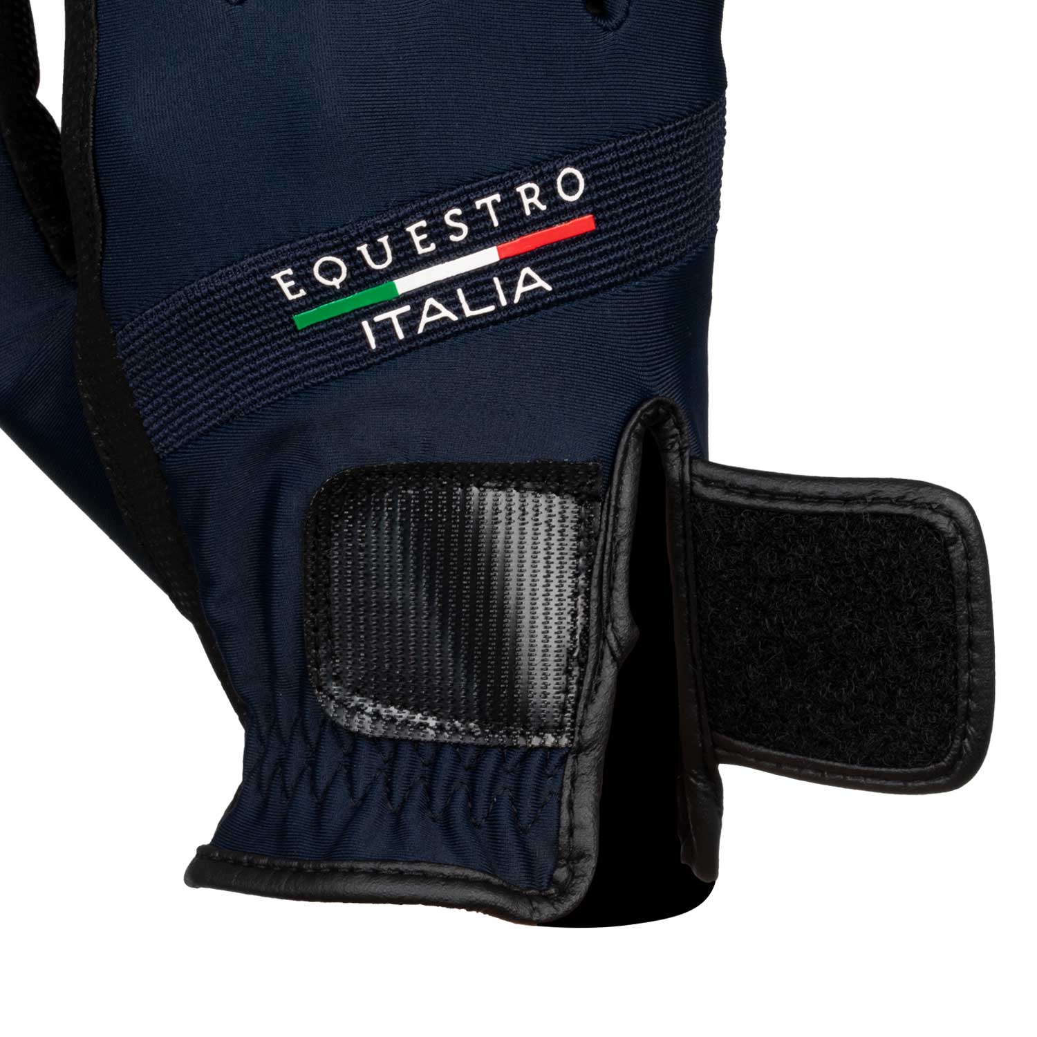 Equestro multicolor logo gloves equestroxfise - Colore NAVY BLAZER (19-3923)