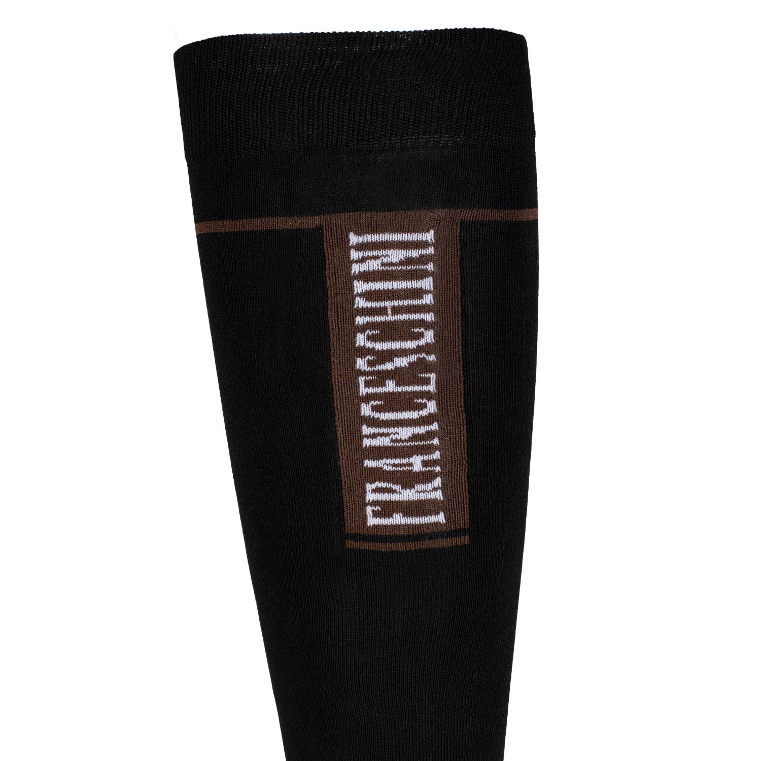 Franceschini unisex socks in technical stretch fabric - Colore BLACK