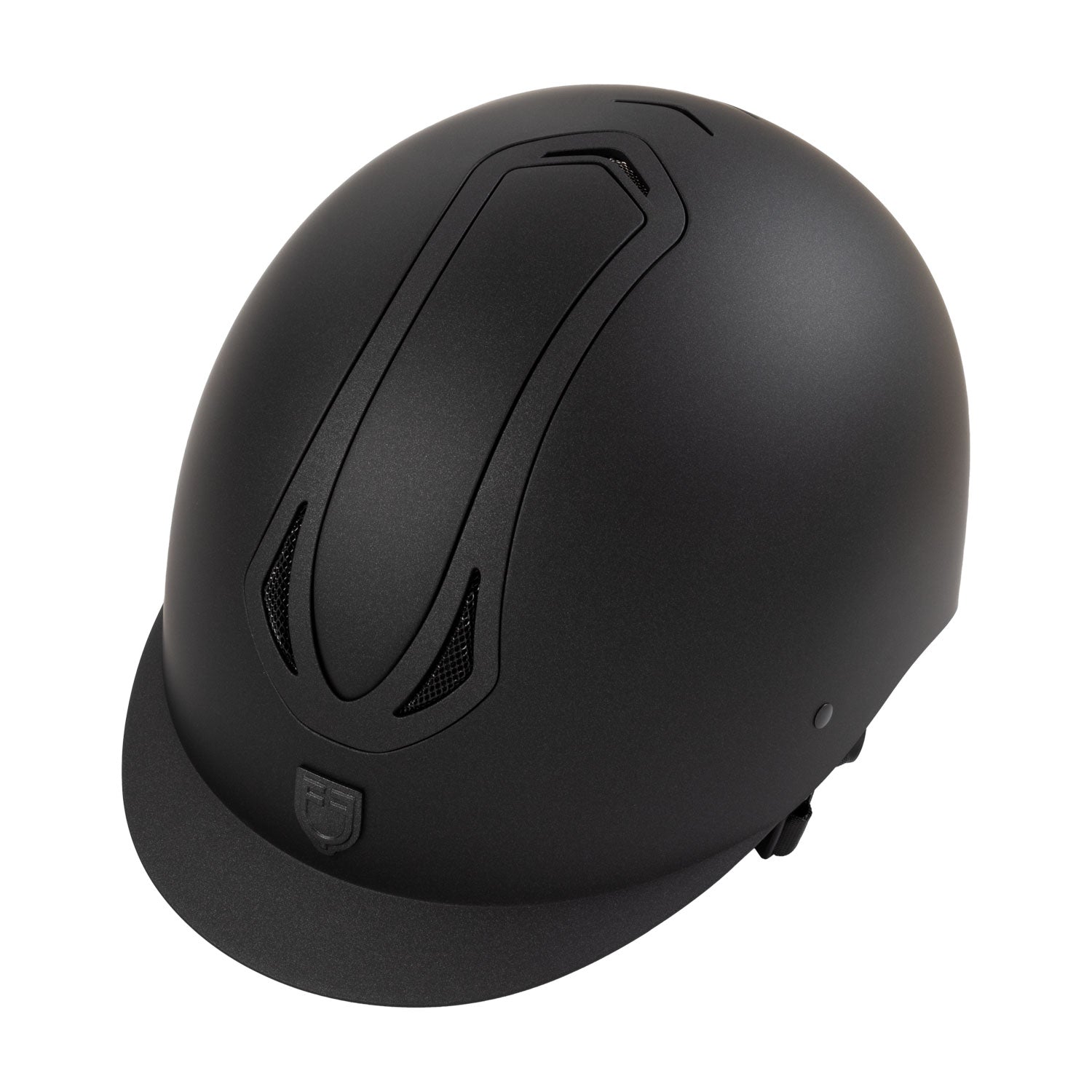 Equestro unisex azael helmet rowel fitting - Colore BLACK/BLACK