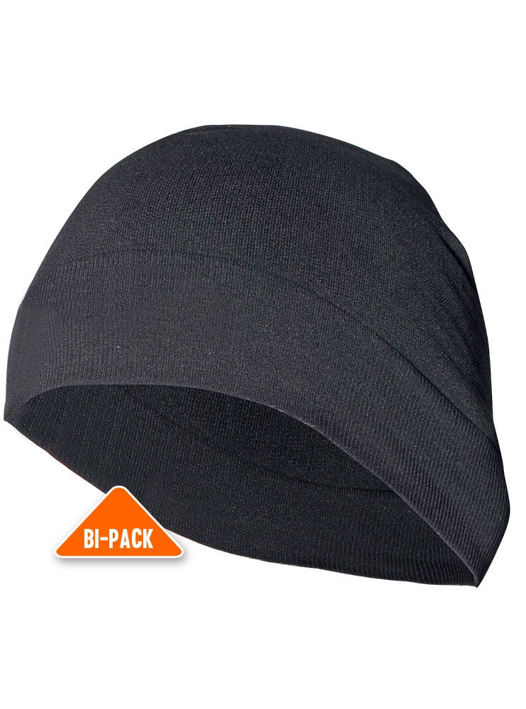 Vivasport cappellino a cuffia multisport nero confezione da 2 pezzi Taglia Unica