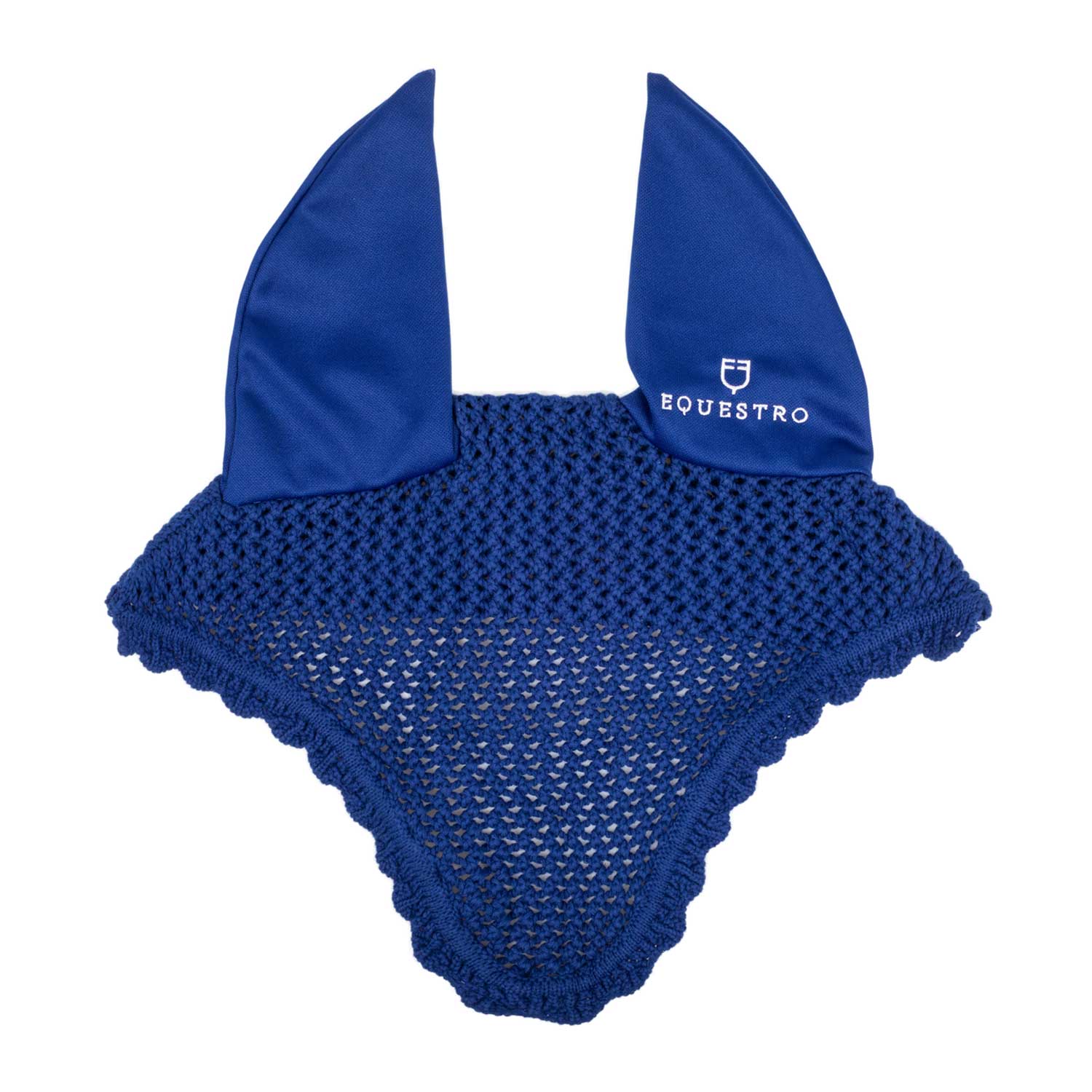 Equestro cuffietta cotone c/orecchie elasticizzate - Colore ROYAL BLUE