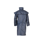 Umbria equitazione impermeabile con cappuccio superiore - Colore NAVY