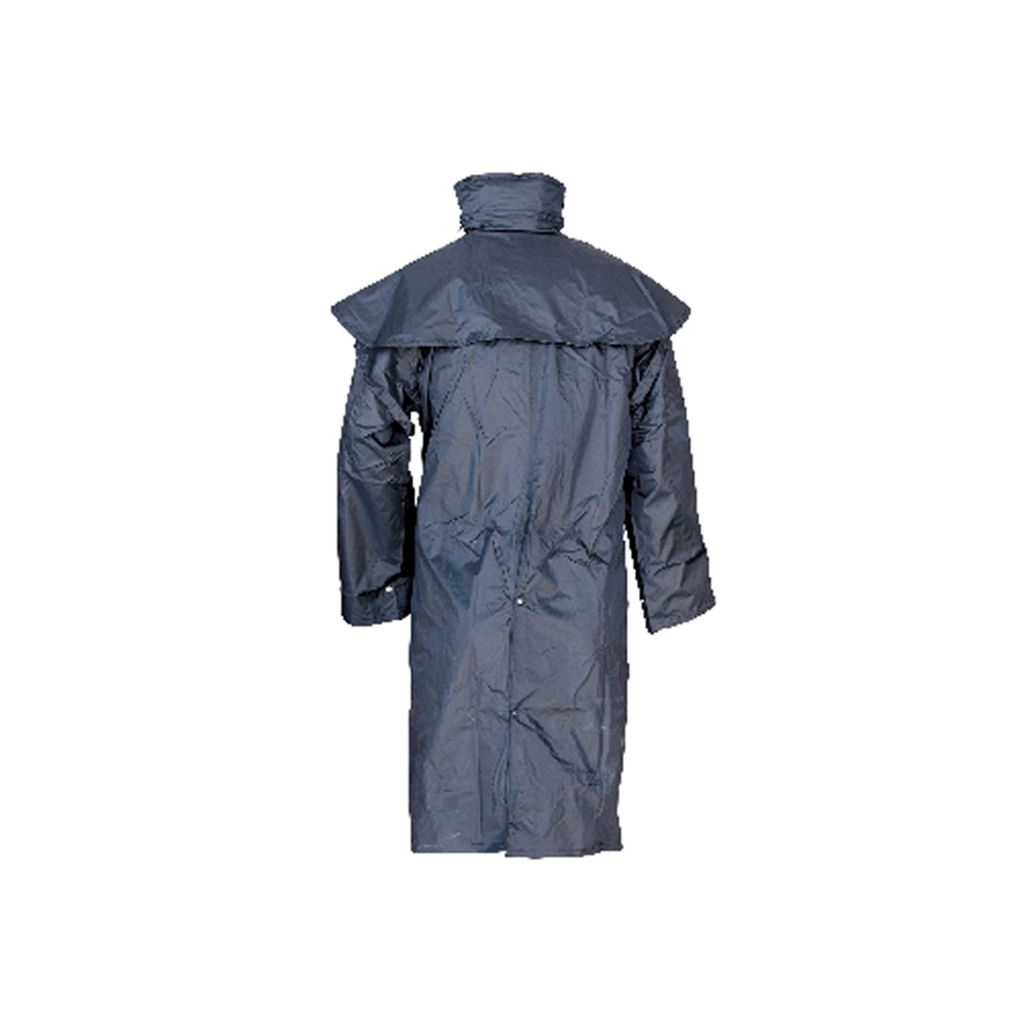Umbria equitazione impermeabile con cappuccio superiore - Colore NAVY