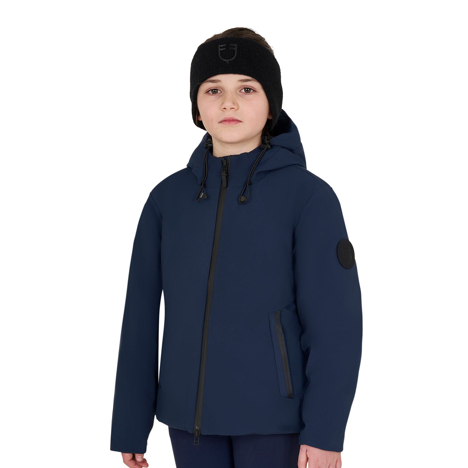 Equestro kid's basic puffer jacket - Colore NAVY BLAZER (19-3923)