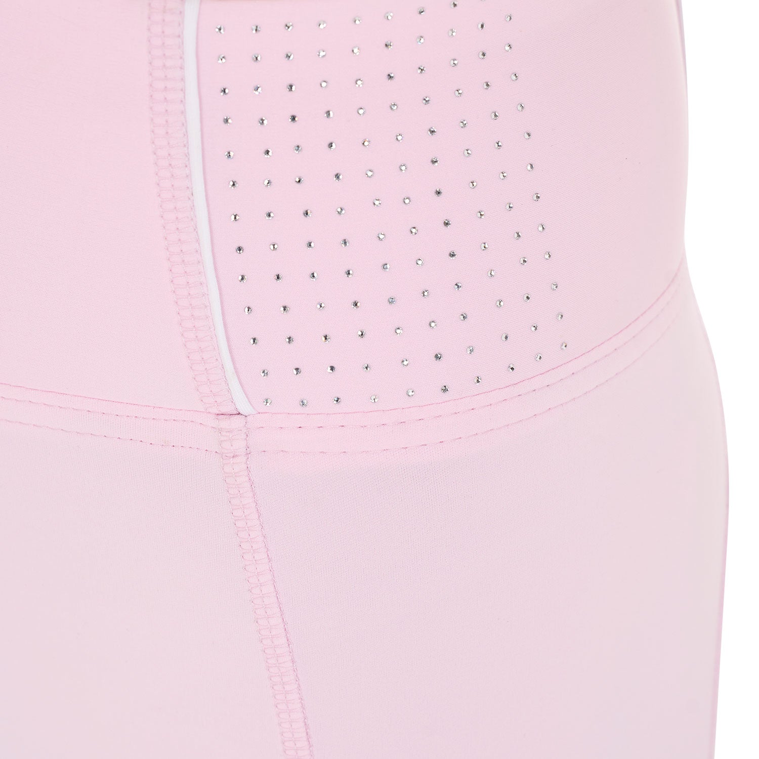 Equestro women's strass techincal leggings - Colore BALLERINA (13-2807)
