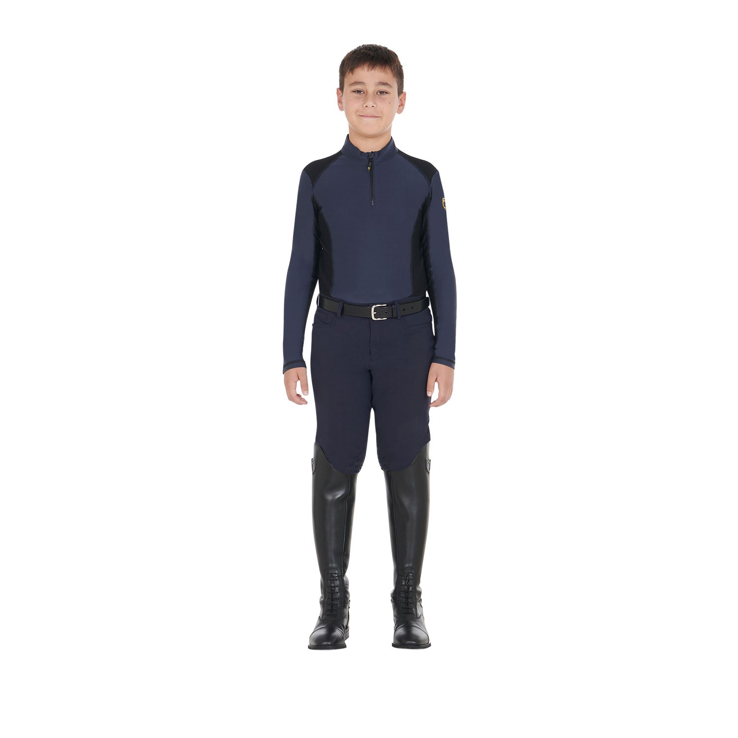 Equestro boy technical training polo - Colore NAVY