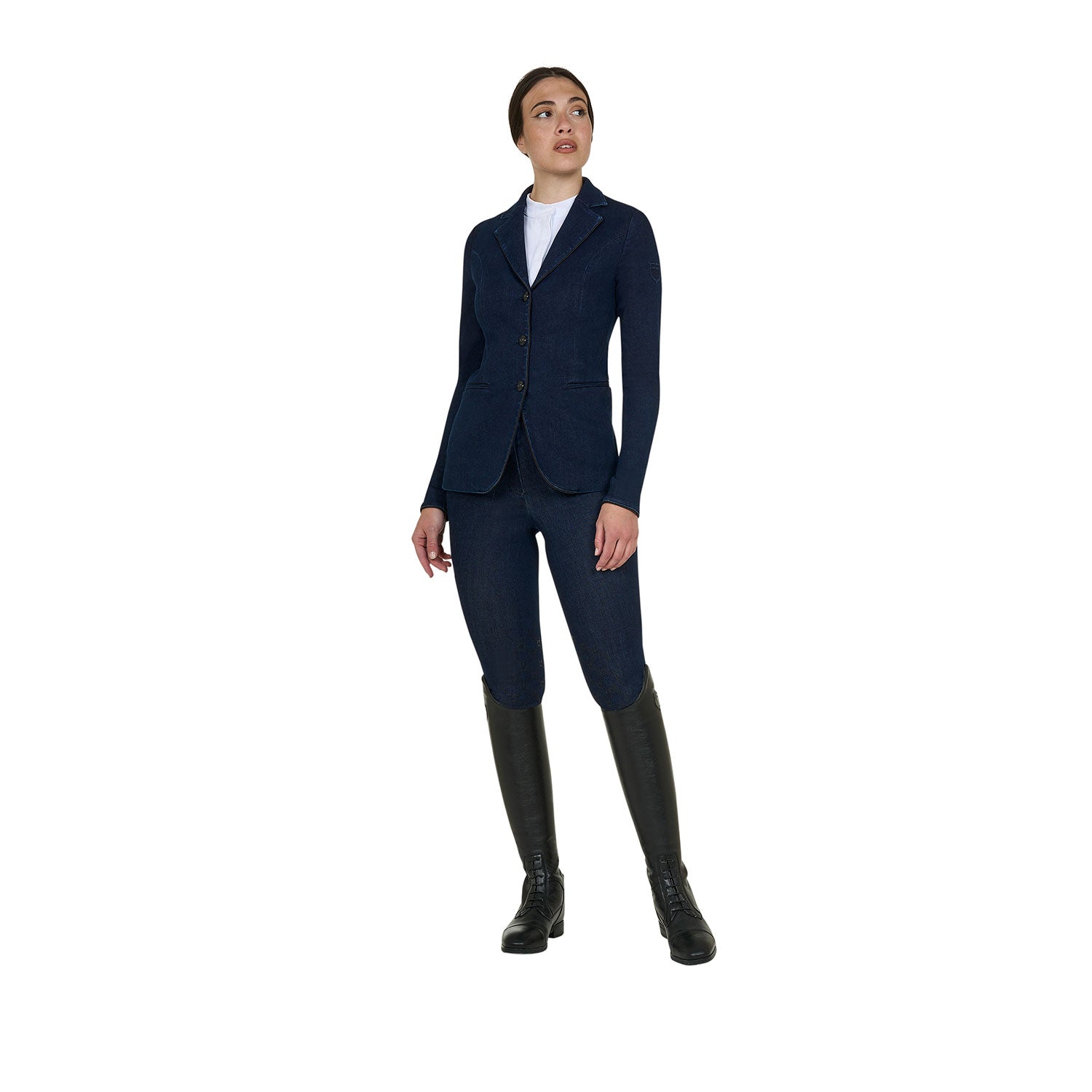 Equestro giacca concorso donna modello elegance - Colore BLUE DENIM