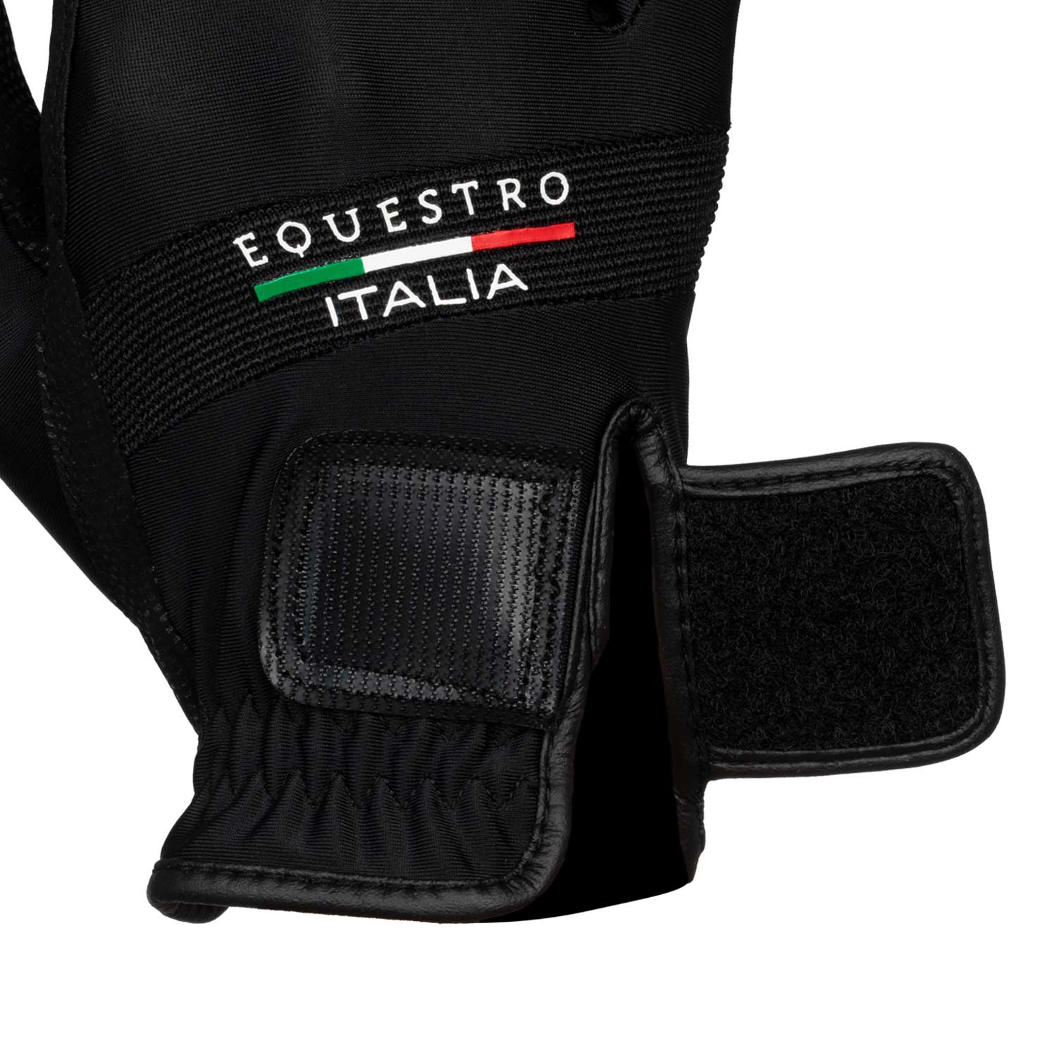 Equestro multicolor logo gloves equestroxfise - Colore BLACK
