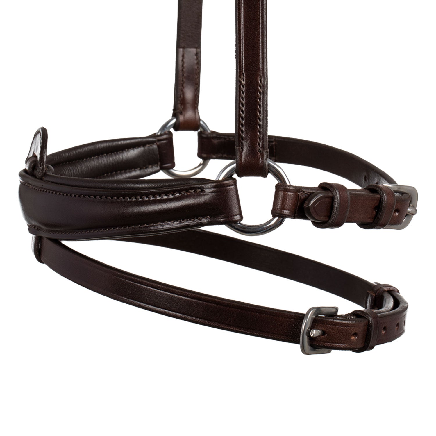 Acavallo flash noseband - Colore DARK BROWN