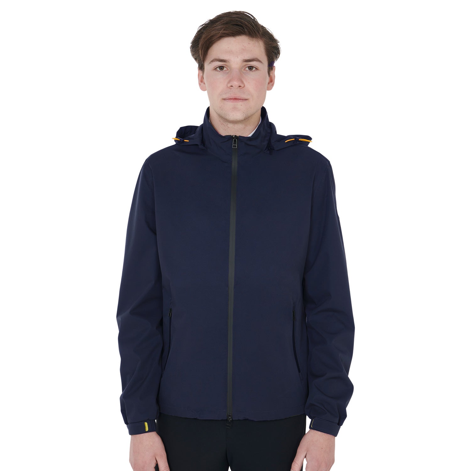 Equestro technical man raincoat - Colore NAVY