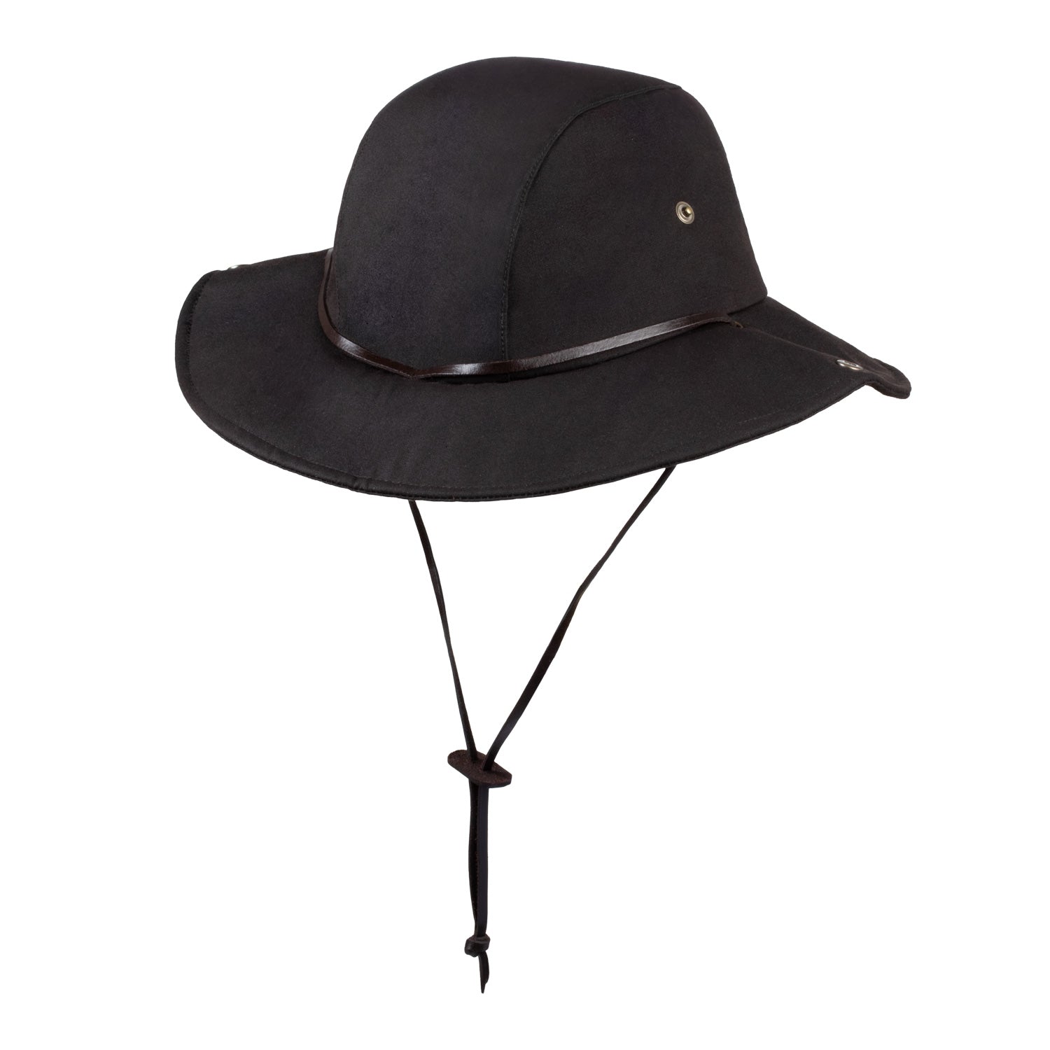 Umbria equitazione cappello in tessuto cerato - neutra