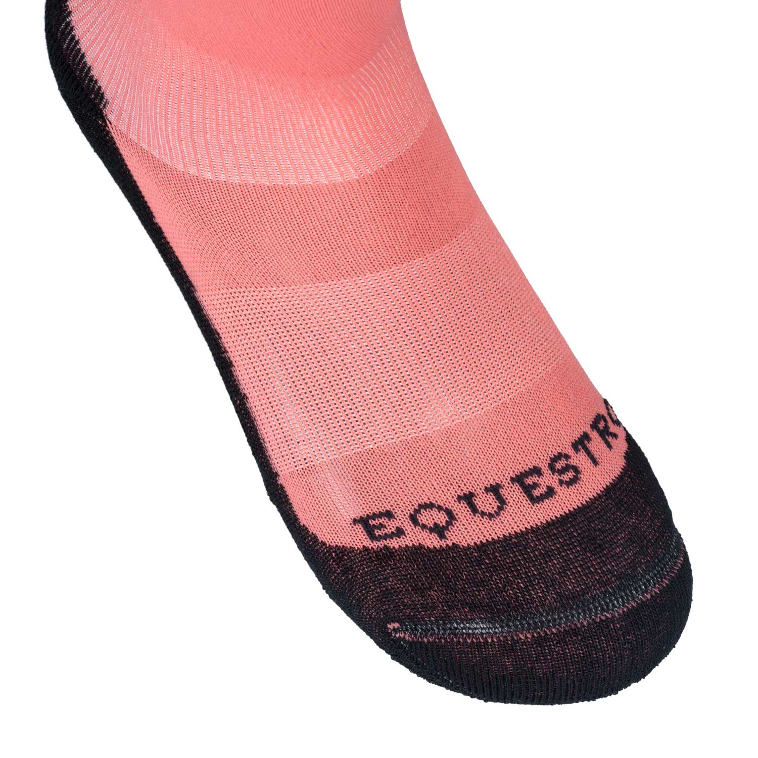 Equestro unisex basic sock - Colore DESERT FLOWER (15-1435)/BLACK