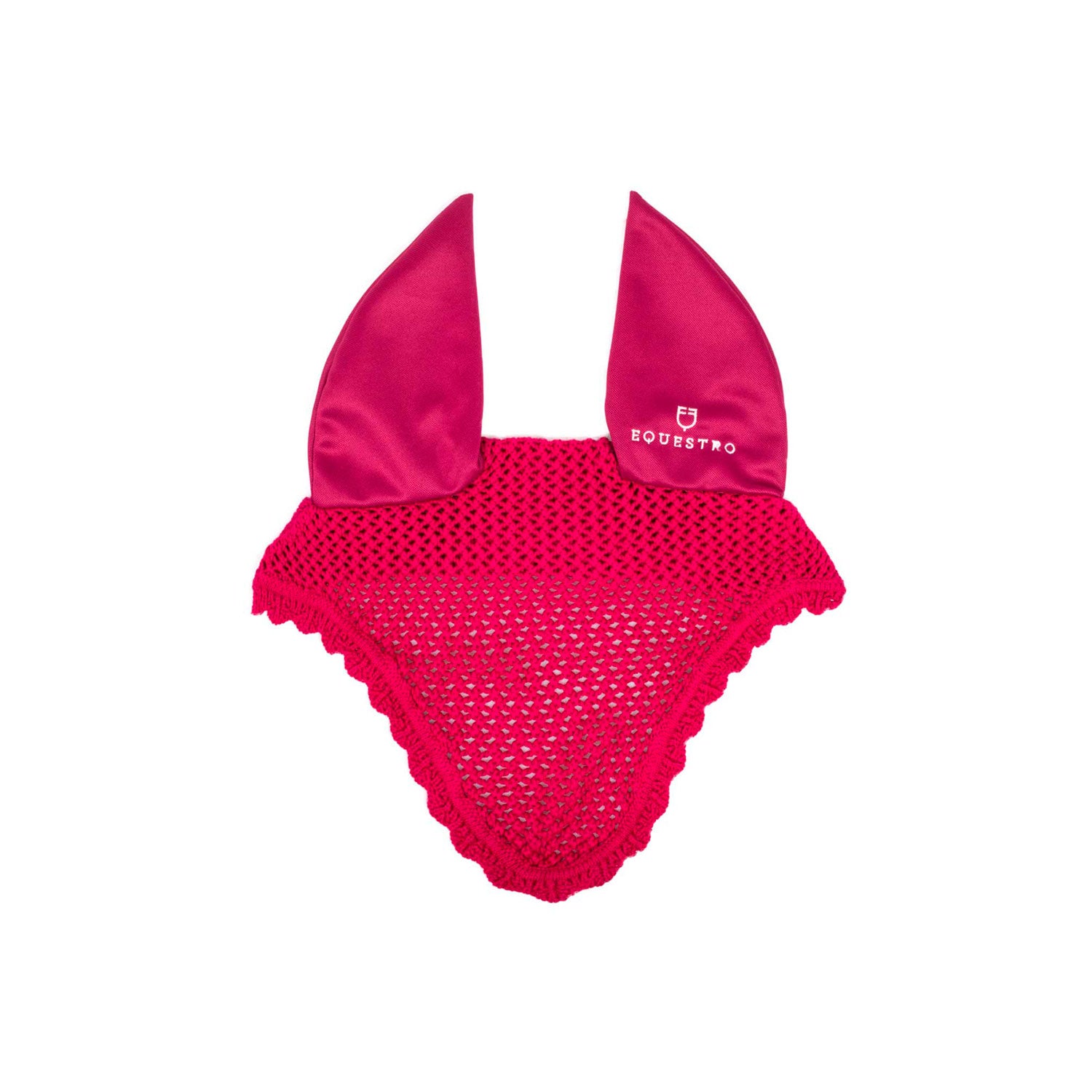 Equestro cuffietta cotone c/orecchie elasticizzate pony - Colore FUCSIA