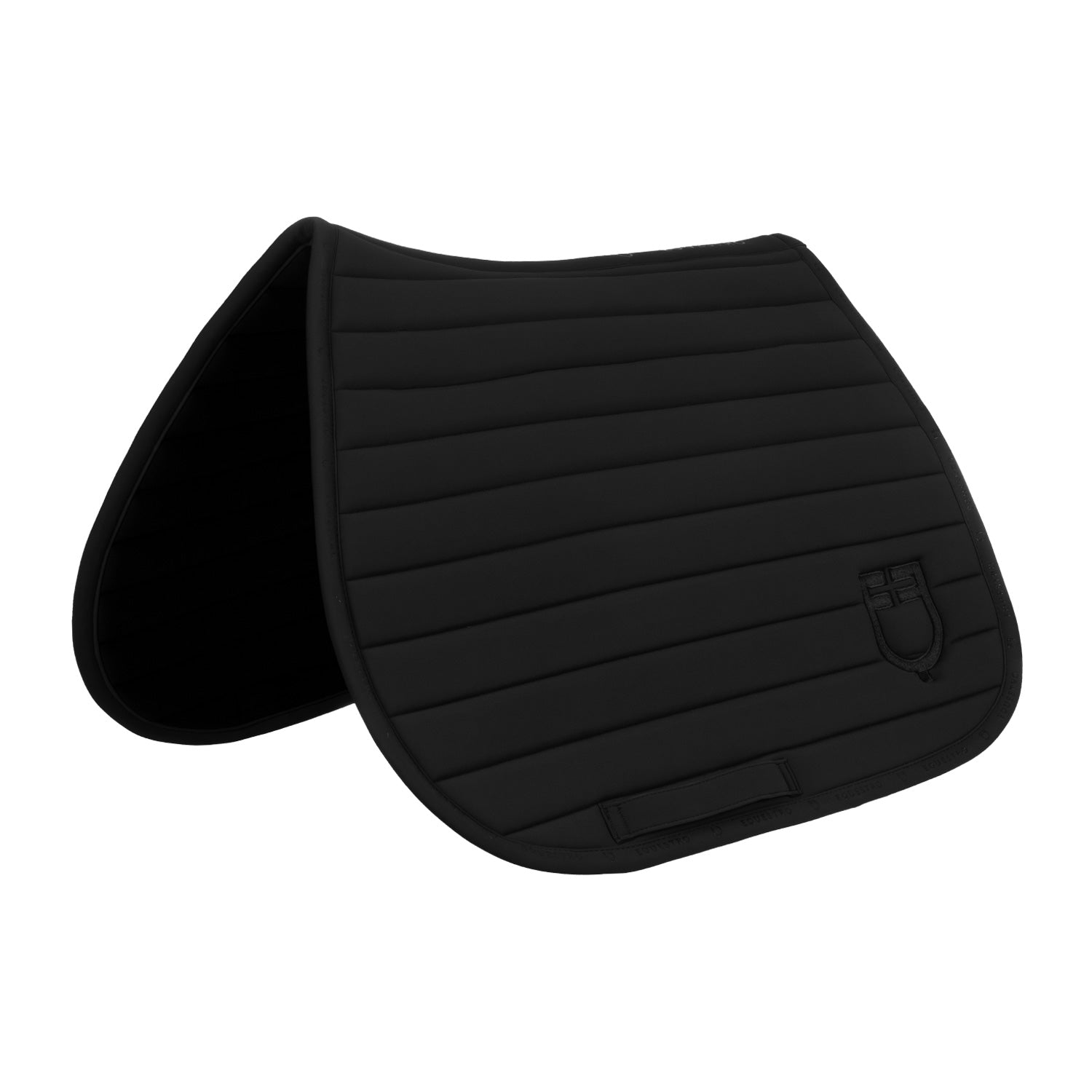 Equestro silica jumping saddle pad - Colore BLACK