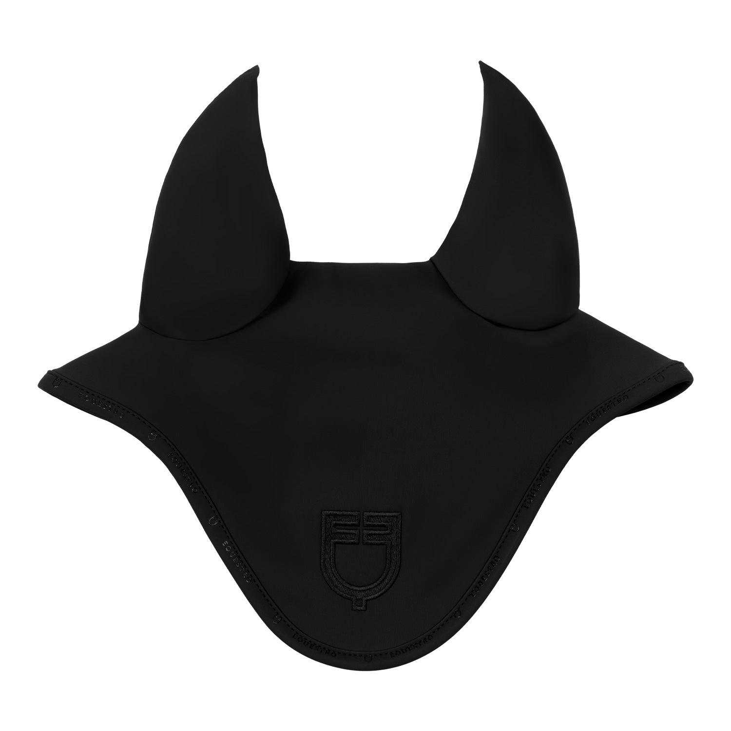 Equestro silica fly veil - Colore BLACK