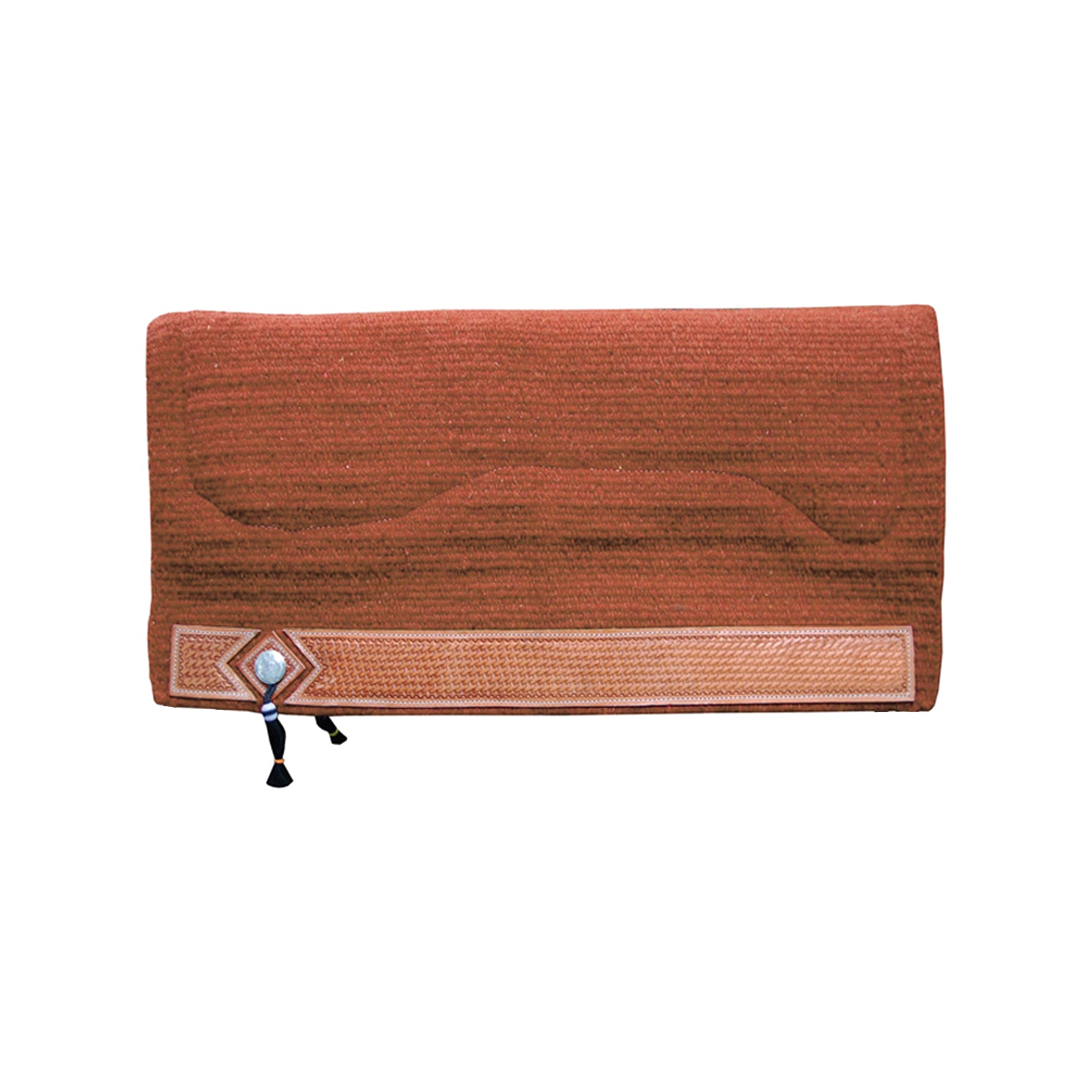 Pool's sottosella western show alpaca basket - Colore ORANGE