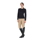 Equestro woman winter sweatshirt - Colore BLACK