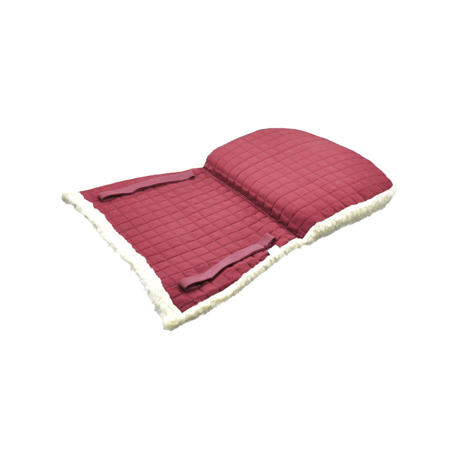 Burioni alzapaletta quadrato sintetico/cotone - Colore BURGUNDY