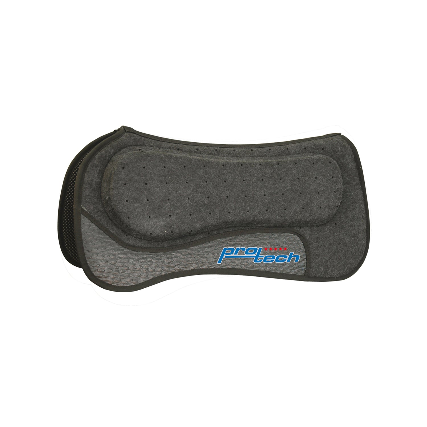 Pro-tech sottosella western neoprene/feltro forato rialzato - neutra