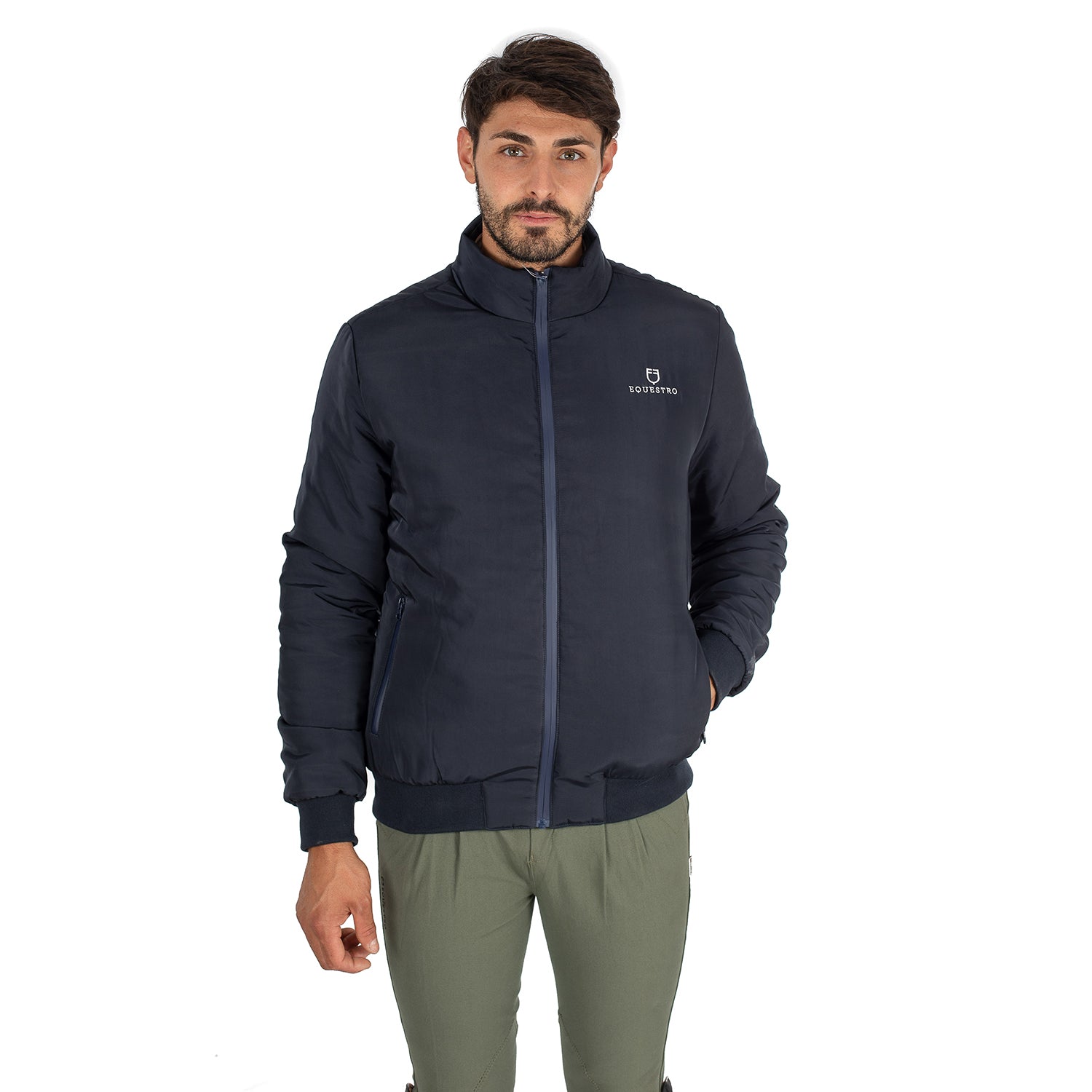 Equestro bomber equestro uomo modello visby - Colore NAVY