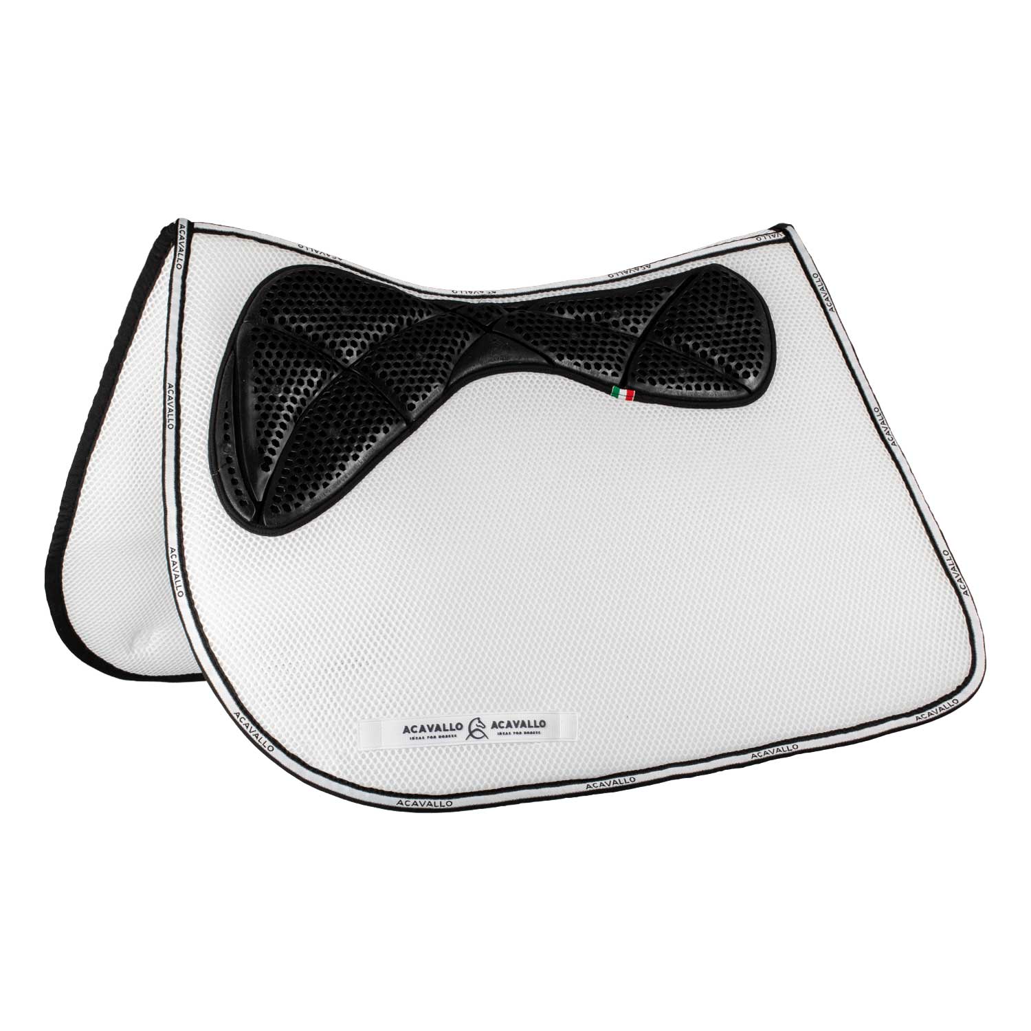 Acavallo 3d spacer memory foam ac grip gel pad square jump - neutra