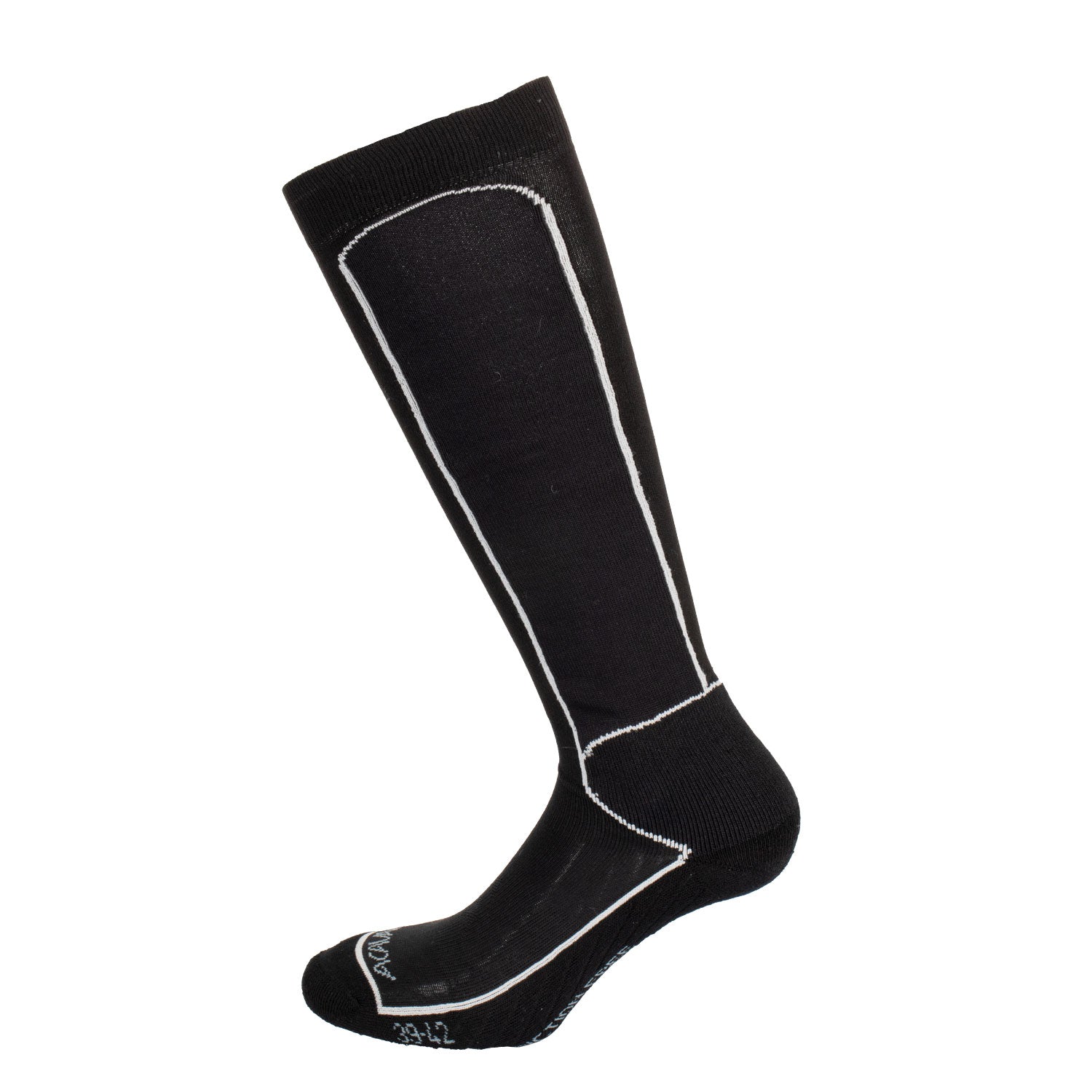 Acavallo acavallo friction free deocell knee socks - pair - Colore BLACK