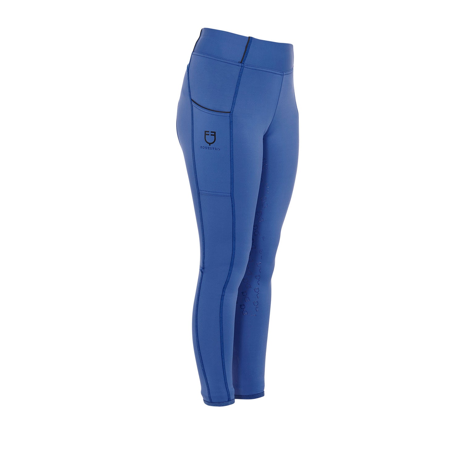 Equestro junior ss22 leggins - Colore SODALITE BLUE (19-3953)
