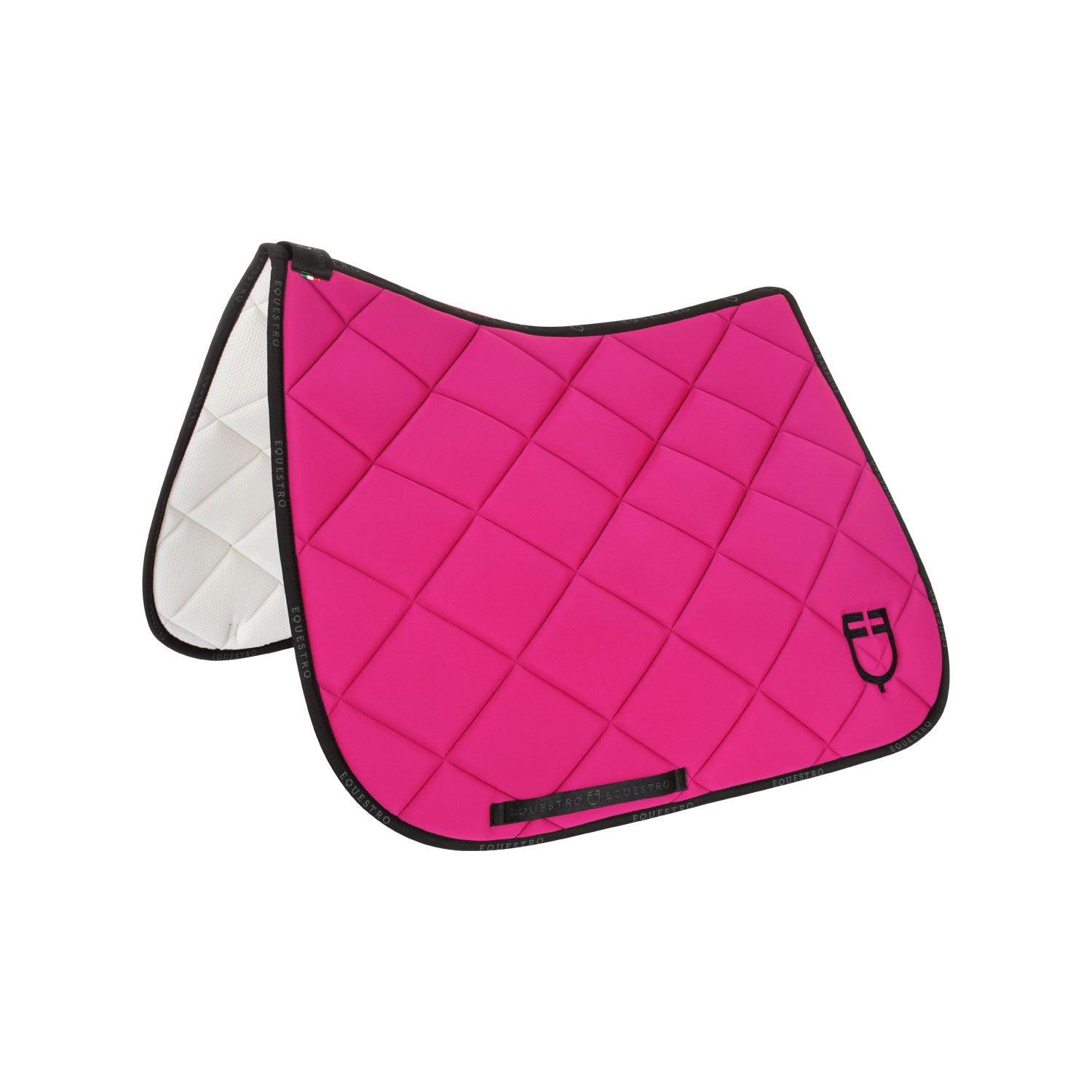 Equestro sottosella da dressage modello gp con logo - neutra