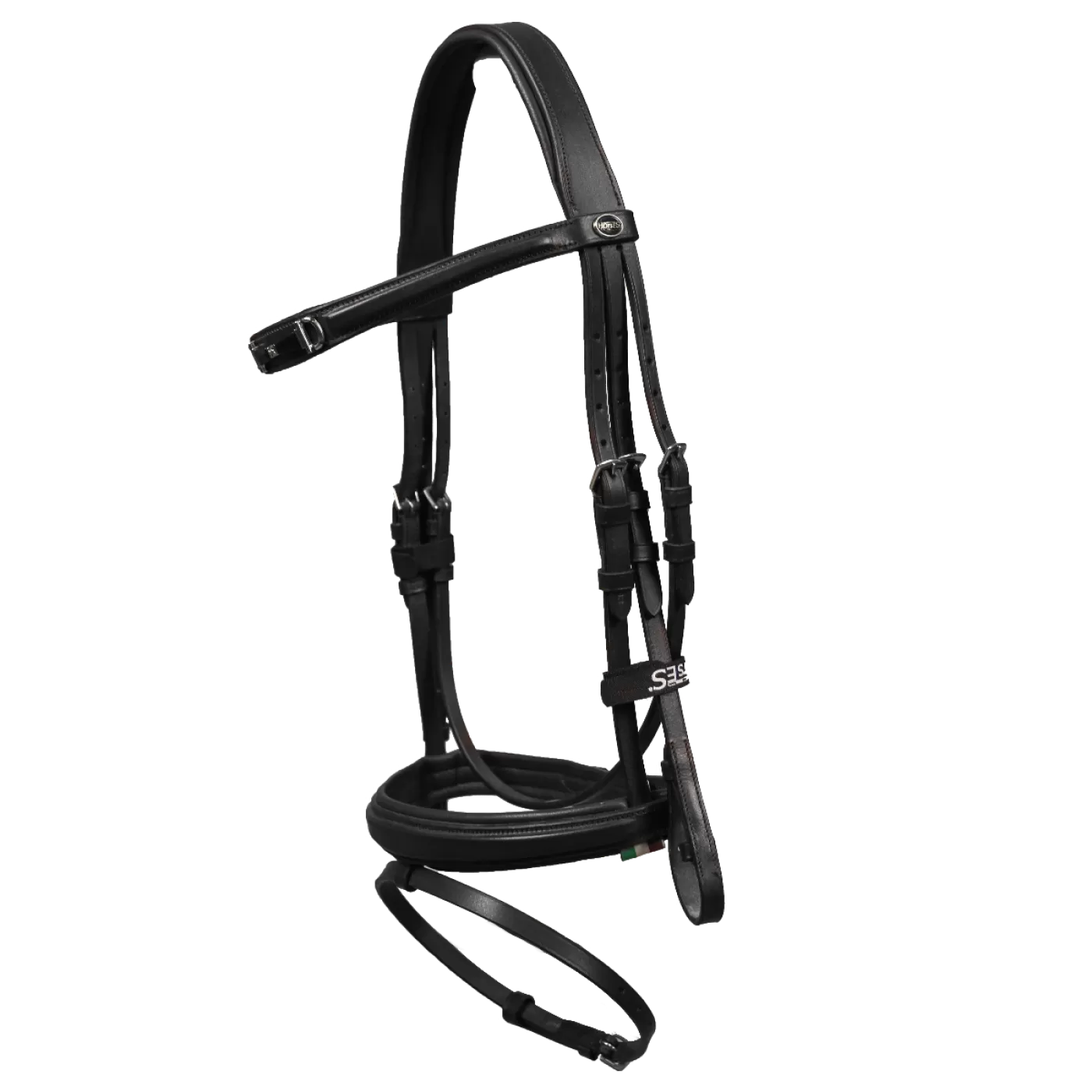 Briglia Testiera inglese in Cuoio Horses Snaffle