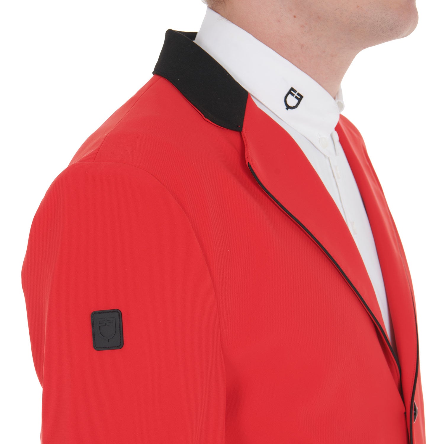 Equestro giacca concorso uomo modello elegance - Colore RED/BLACK