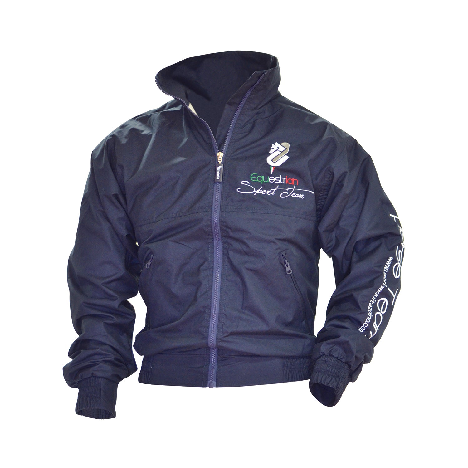 Umbria equitazione "bomber estivo umbria modello ""sport team""" - Colore NAVY