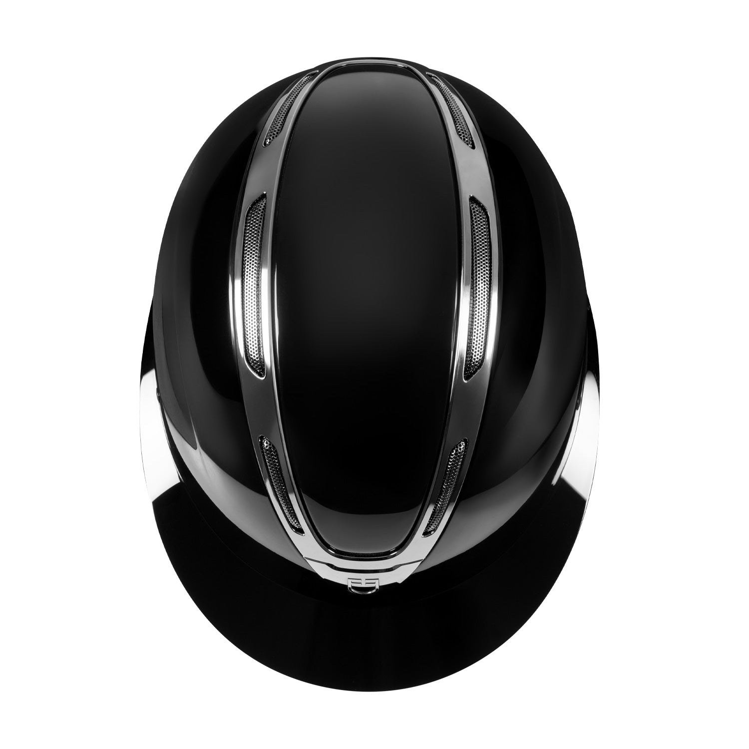 Equestro women apocalipse helmet with shiny shell - Colore BLACK/GUNMETAL