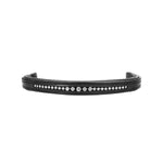 Equestro "frontalino decroix modello ""magali""" - Colore BLACK