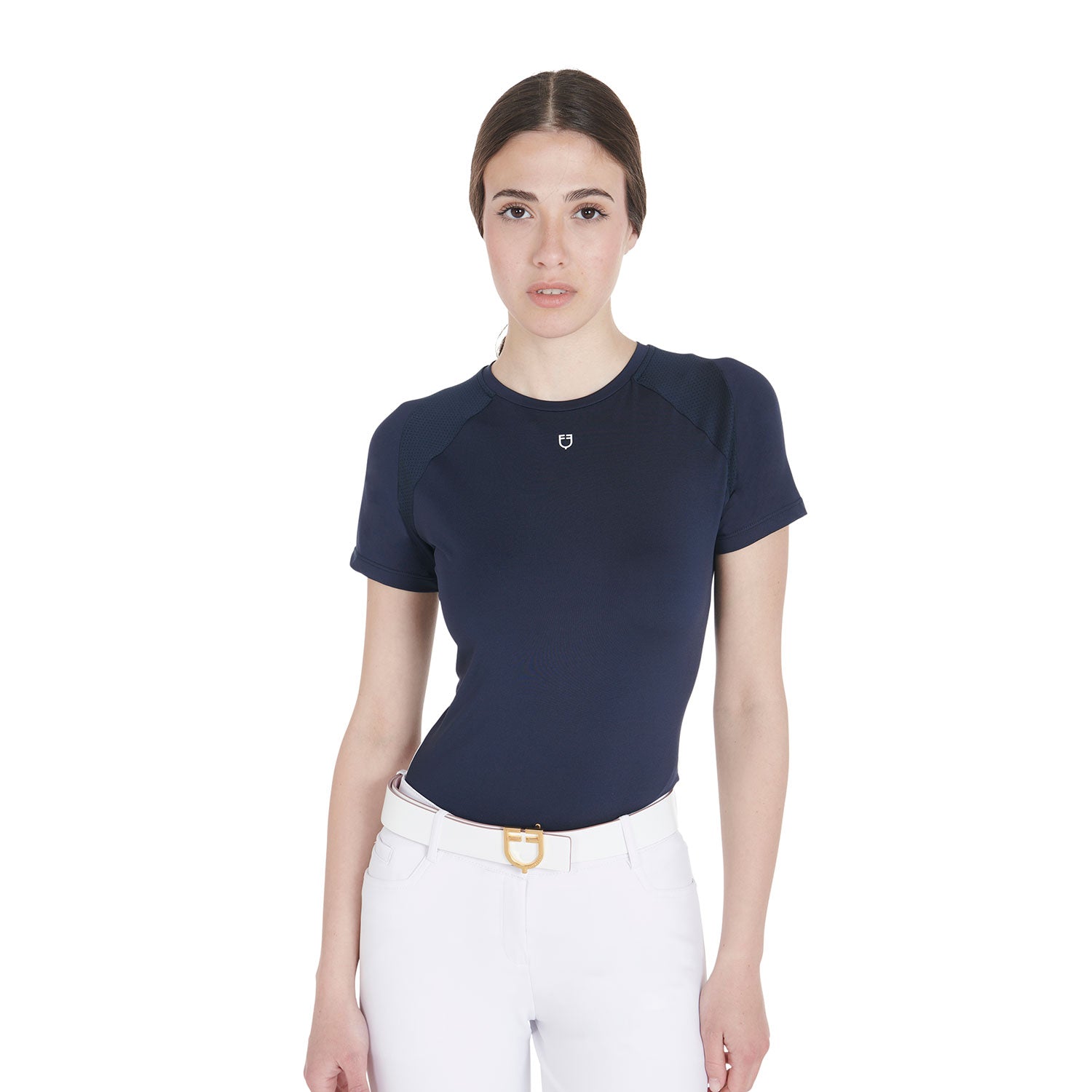 Equestro technical woman training t-shirt - neutra