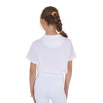 Equestro girl's cannes cotton t-shirt - Colore WHITE