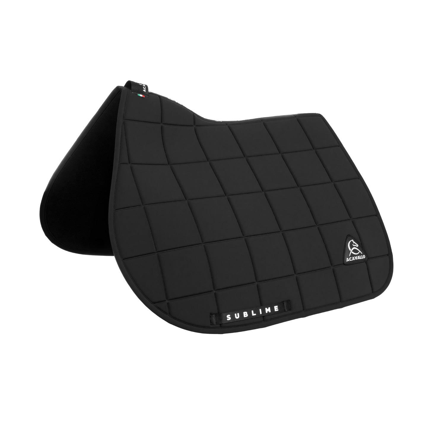 Acavallo square jumping saddle pad - neutra