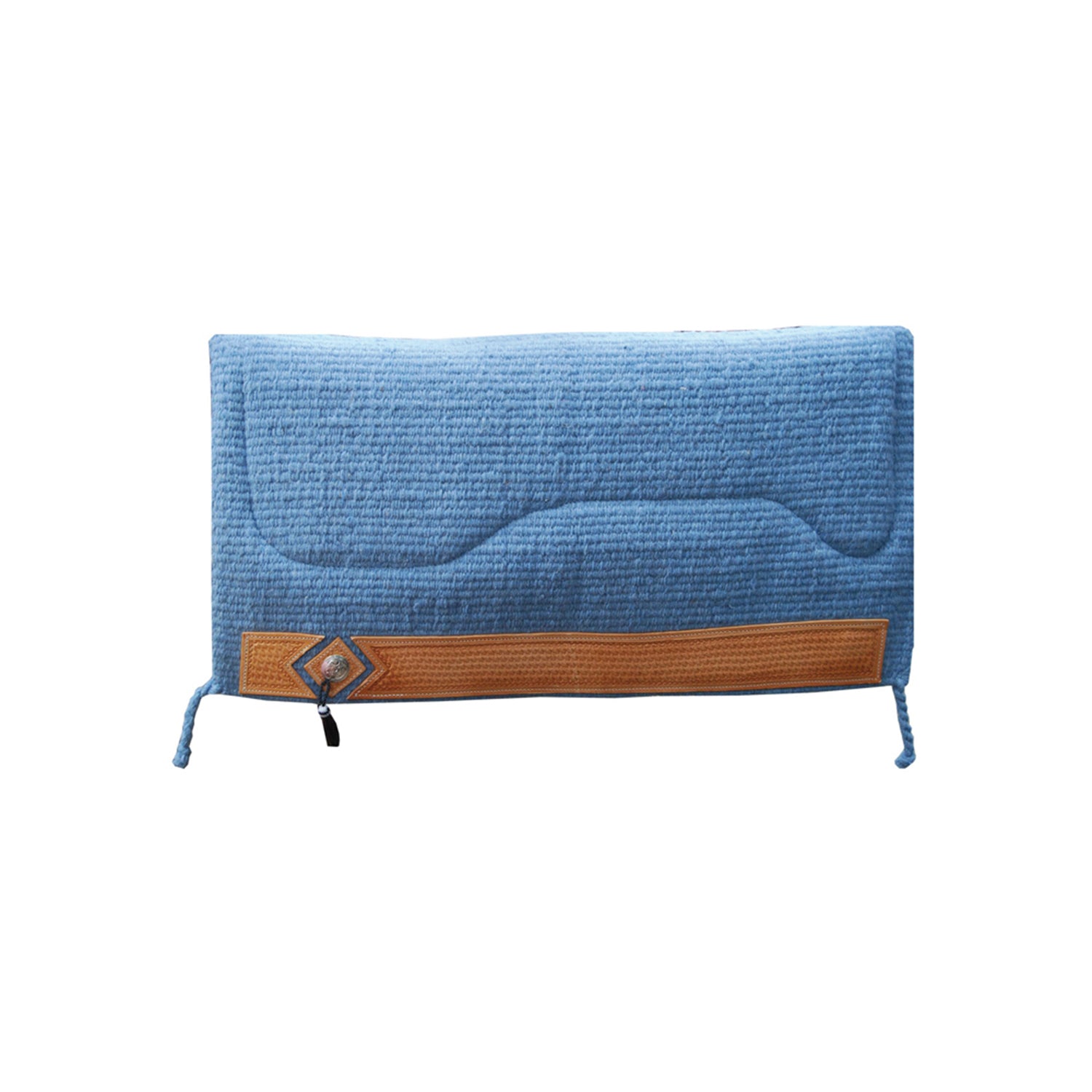 Pool's sottosella western show alpaca barbwire - Colore BABY BLUE