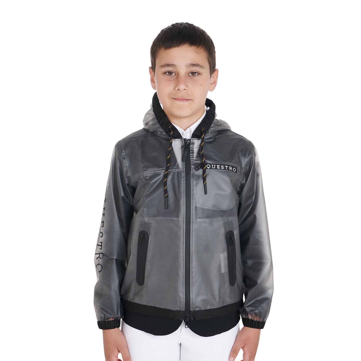 Equestro basic juniors raincoat - neutra