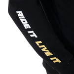 Equestro men's scuderia equestro collection round neck sweatshirt - Colore BLACK