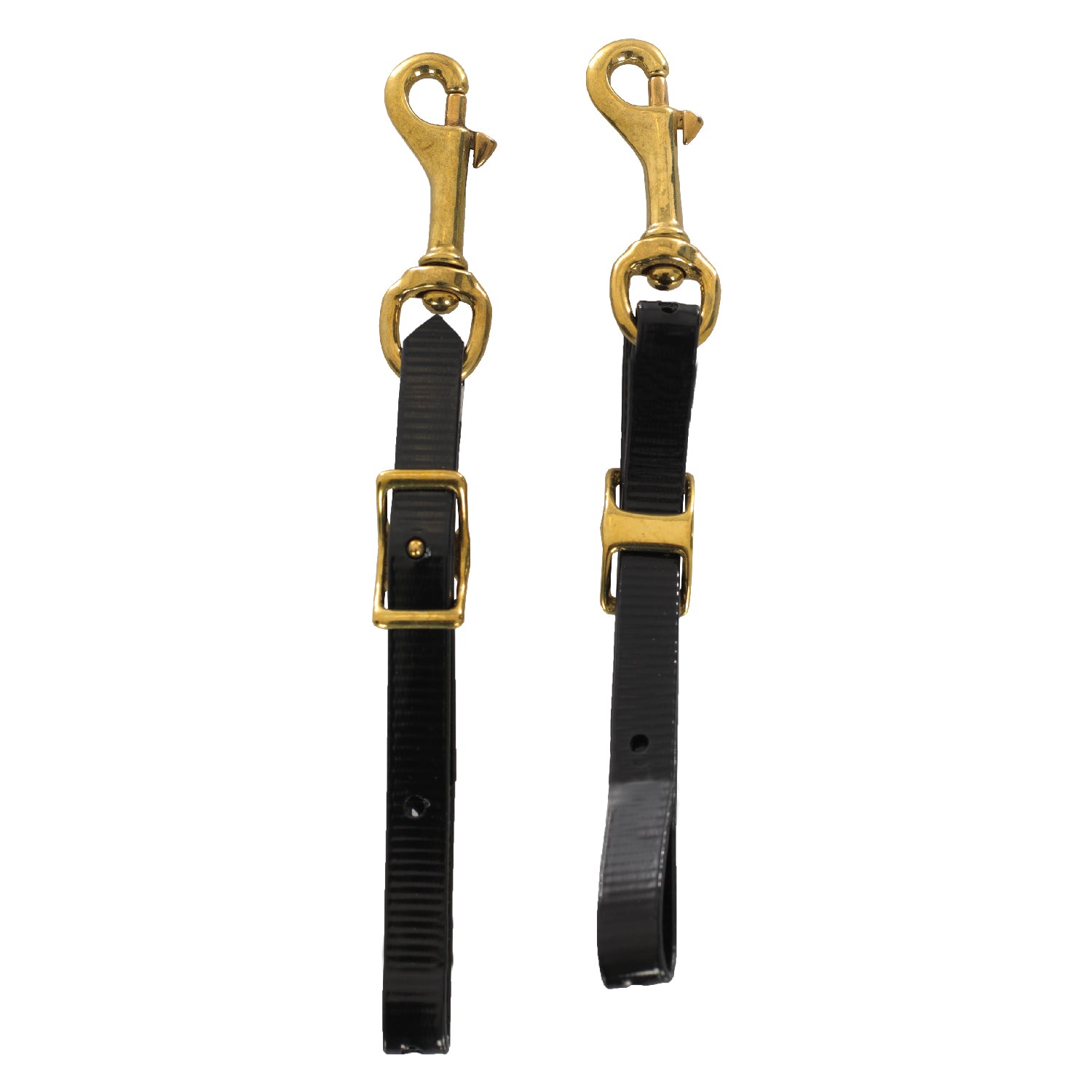 Lakota coppia montanti biothane per lk1082 - Colore BLACK