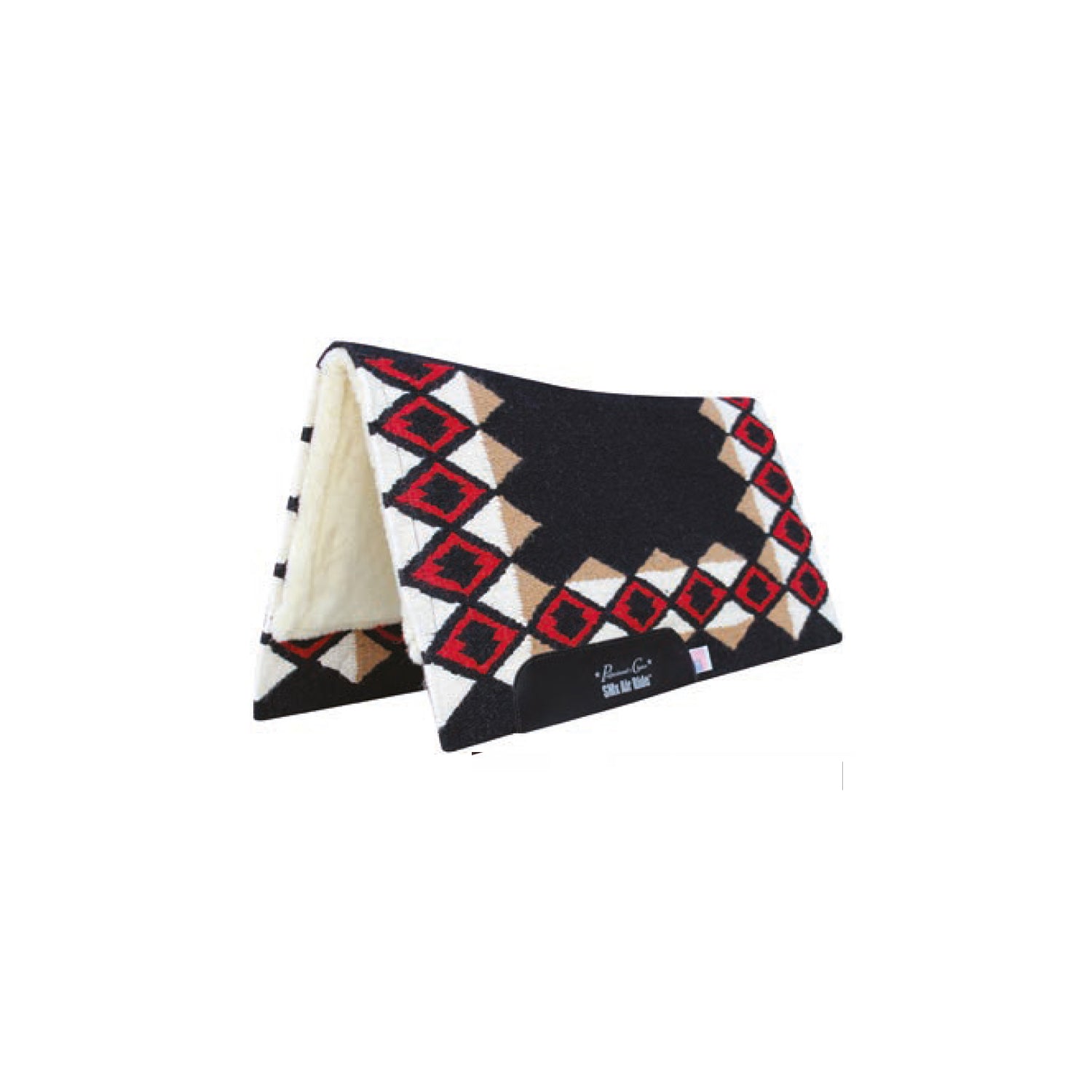 Professional's choice sottosella lana professional's choice smx quest  33x38 - Colore BLACK/CRIMSON