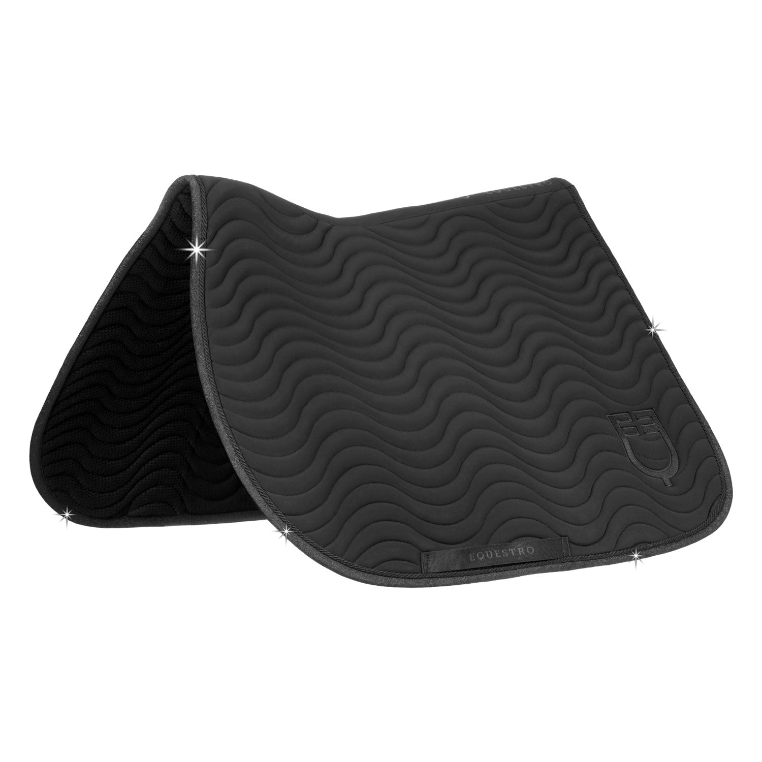 Equestro universe wave jumping saddle pad - neutra