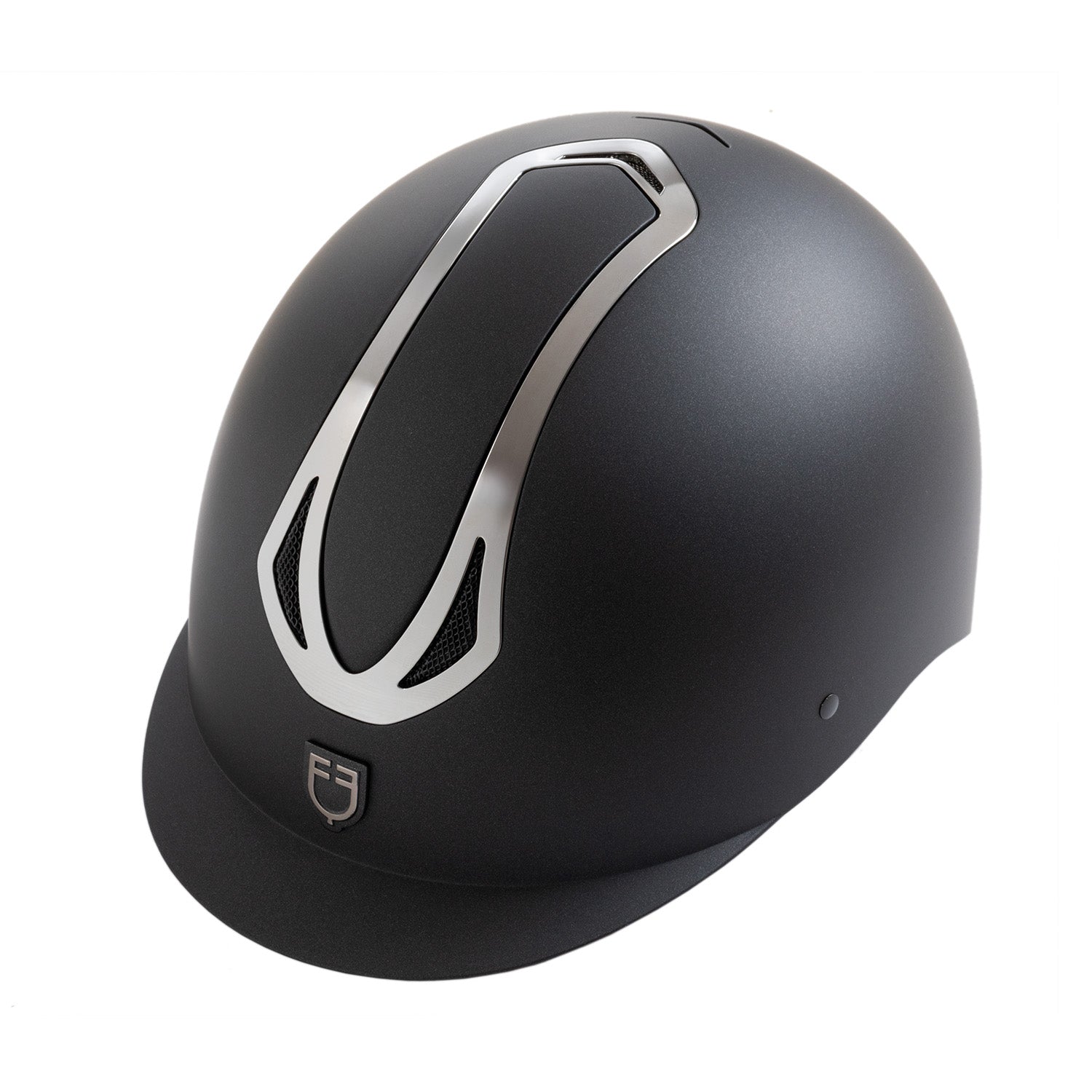 Equestro unisex azael helmet rowel fitting - Colore BLACK/GUNMETAL