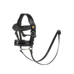 Equestro toy horse bridle with silver clincher - Colore BLACK