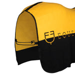 Equestro coperta in pile modello munster - Colore BLACK/YELLOW