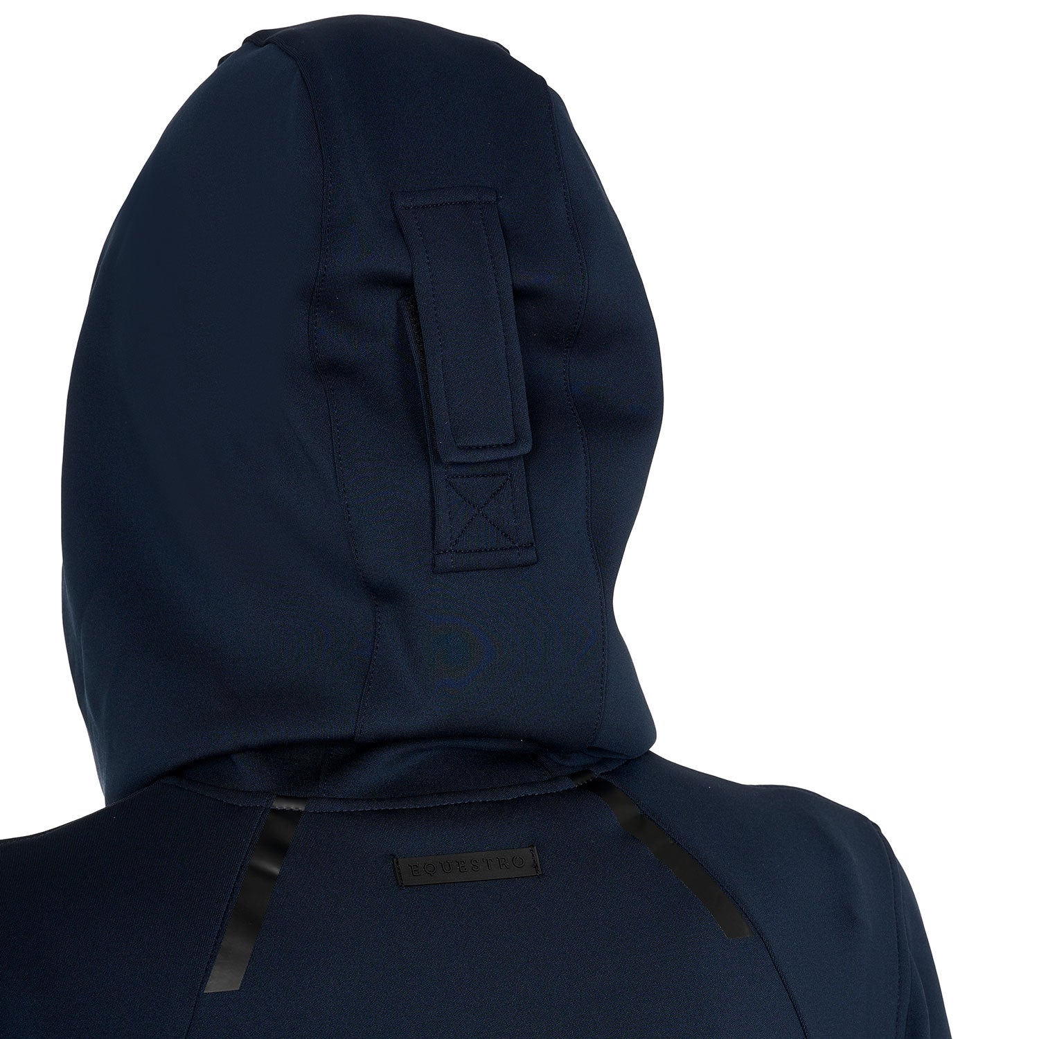 Equestro women's tecno jersey hoodie zip - Colore NAVY BLAZER (19-3923)