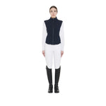 Equestro smanicato equestro donna in tessuto tecnico modello kemi - Colore NAVY