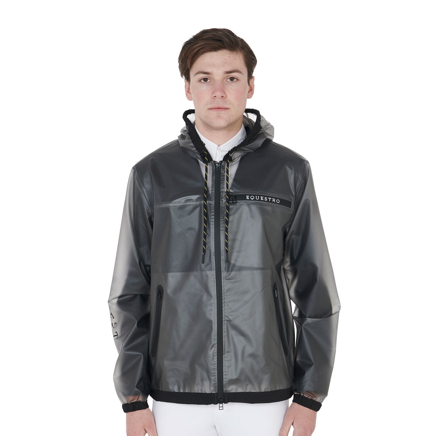 Equestro basic man raincoat - neutra