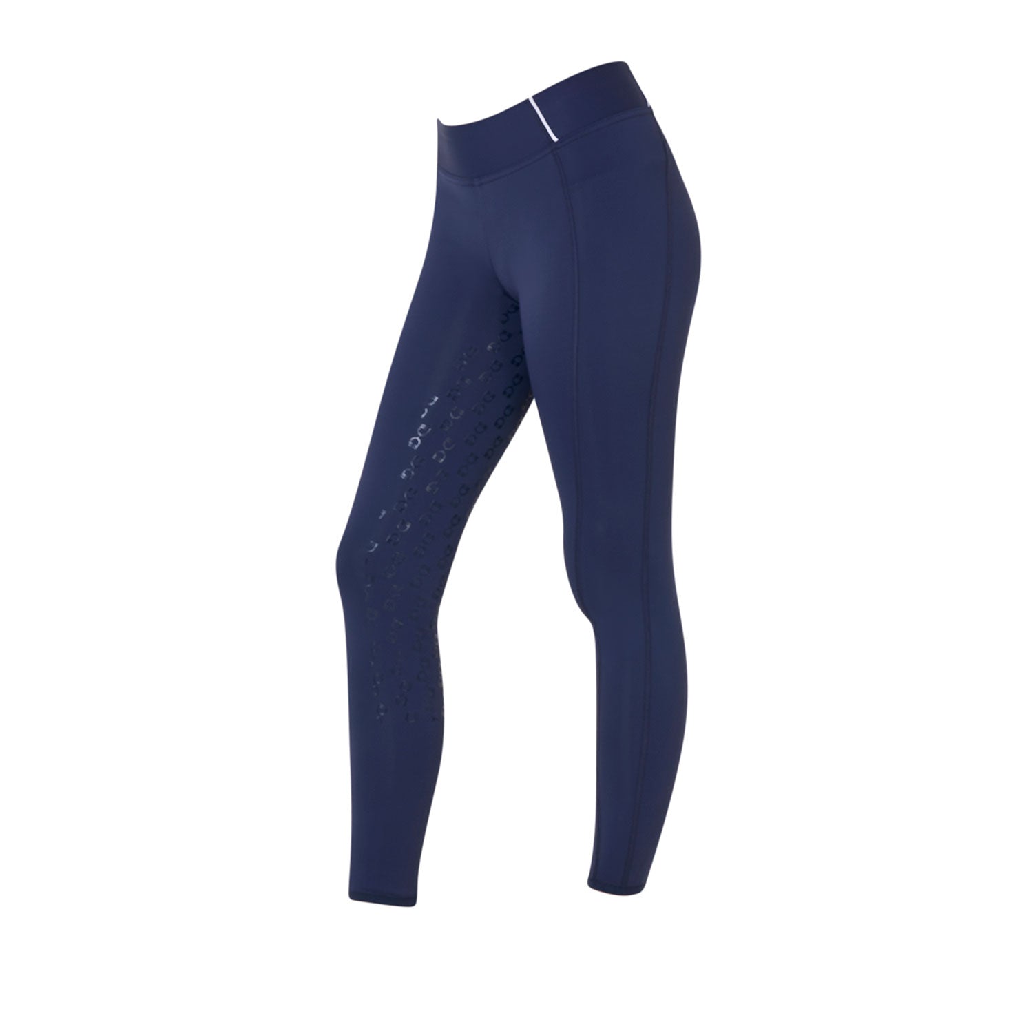 Equestro junior ss22 leggins - Colore NAVY BLAZER (19-3923)/WHITE